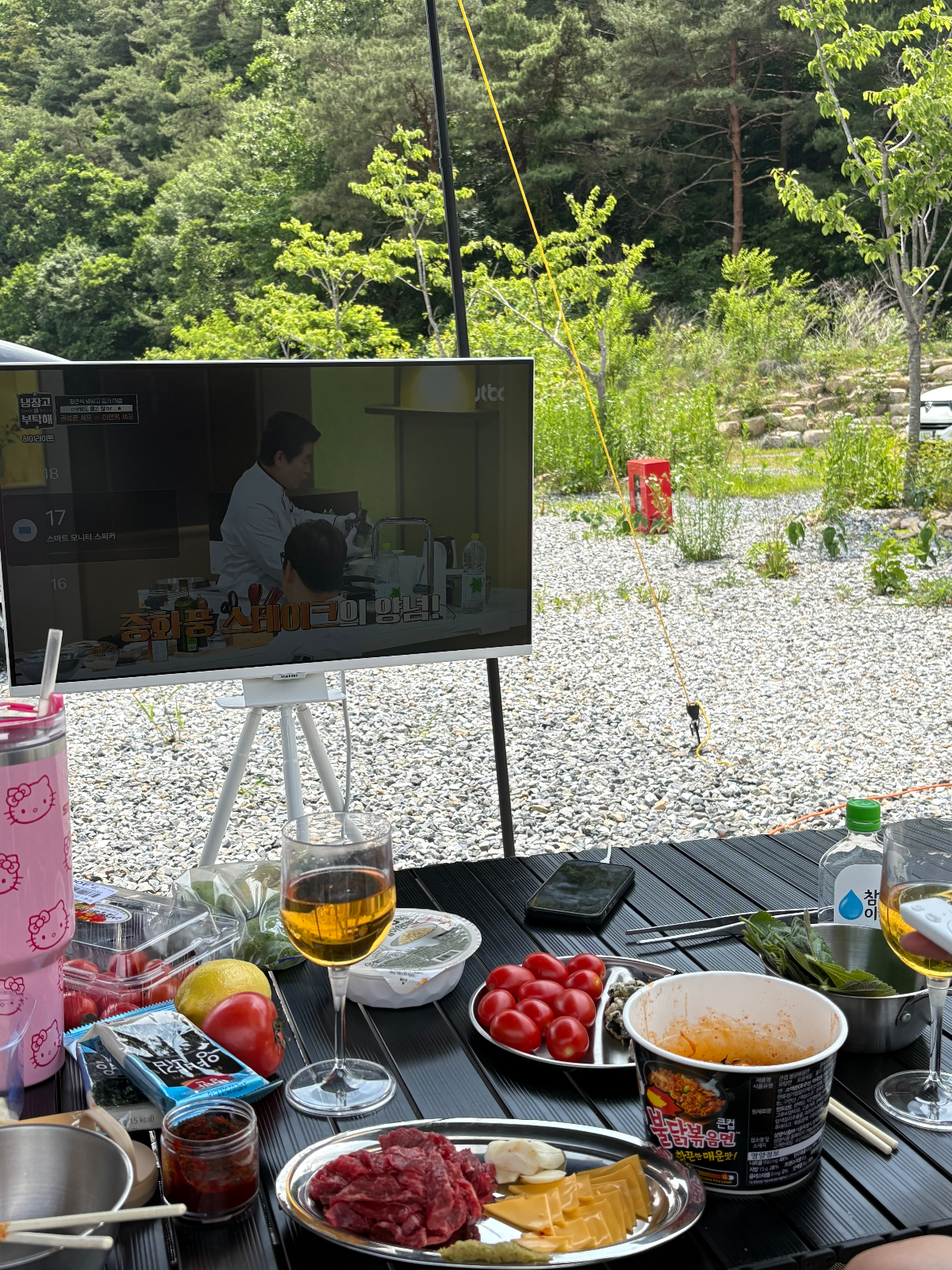 고릴라캠핑 in 속리산